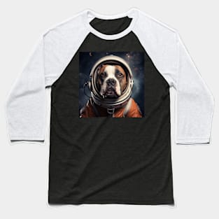 Astro Dog - American Staffordshire Terrier Baseball T-Shirt